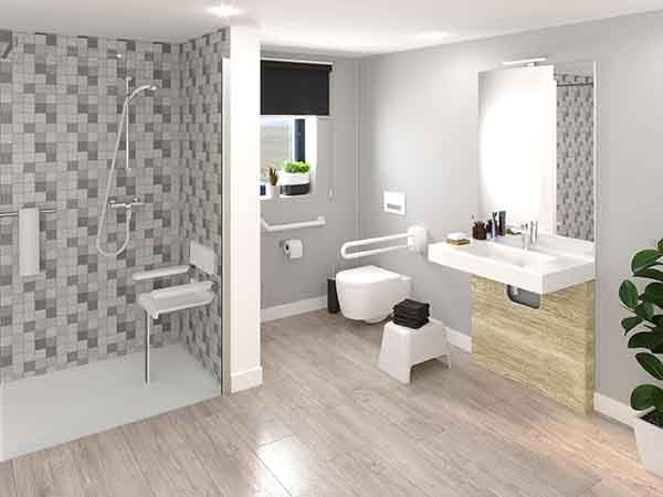 Chantier de rénovation de sol antidérapant réalisé